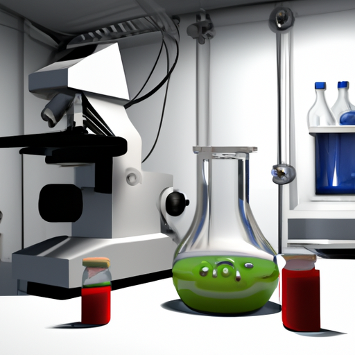 7. תמונה של מעבדה עתידנית, המייצגת את המחקר העתידי על נוגדי חמצון.